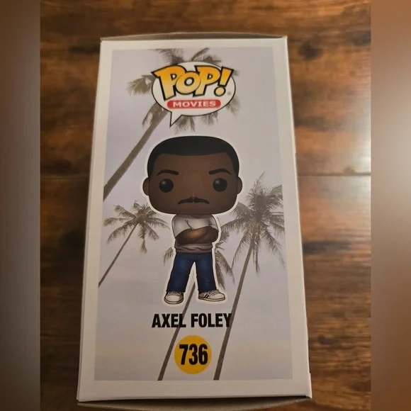 Funko Pop Beverly Hills Cop Axel Foley #736 Brand New - Picture 3 of 4
